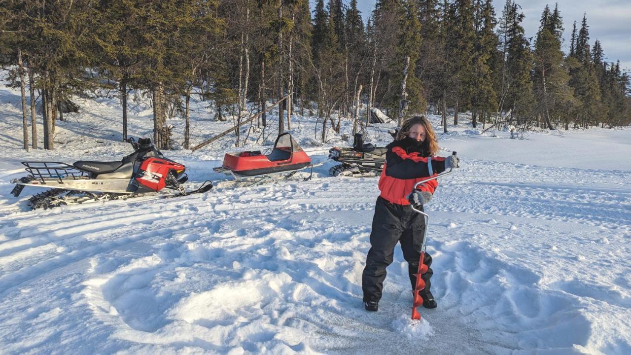 Lapland Snow Cabin Masugnsbyn Zewnętrze zdjęcie